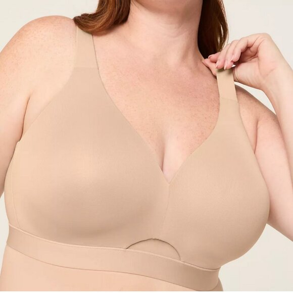 Lane Bryant Cacique Comfort Bliss Lightly Lines No-Wire Bra, 40D NWT - Picture 8 of 8